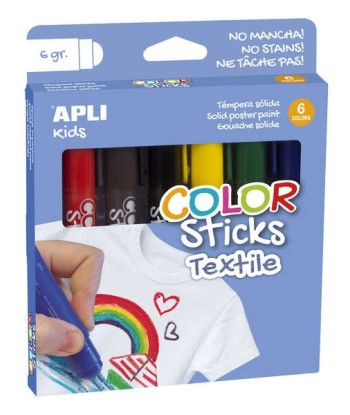 Apli Color Sticks Textil...