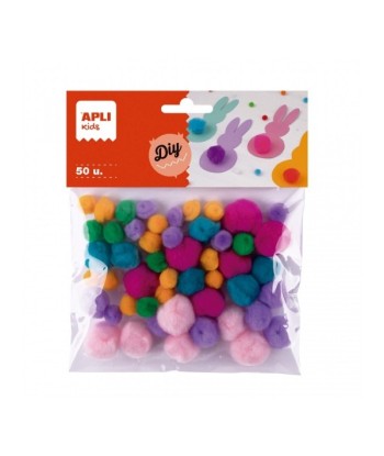 Apli Pack de 50 Pompones de...
