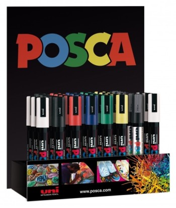 Posca PC 5M Expositor de 36...