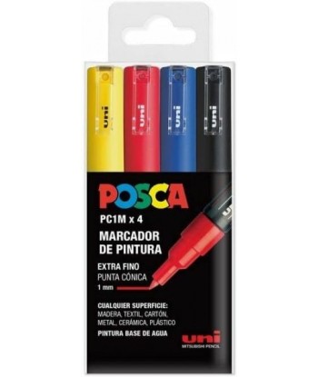 Posca PC1M Pack de 4...