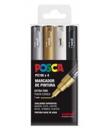 Posca PC1M Pack de 4...