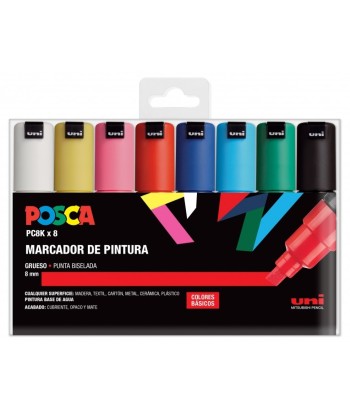 Posca PC 8K/8C Estuche de 8...