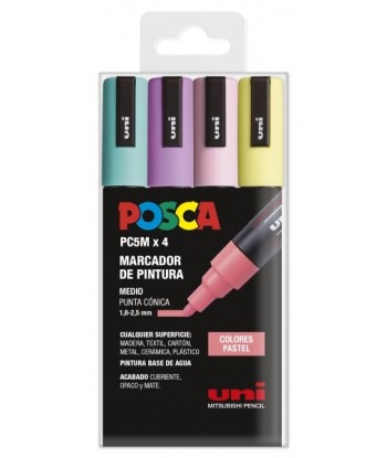 Posca PC 5M Pack de 4...