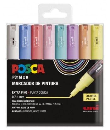 Posca PC1M Pack de 8...