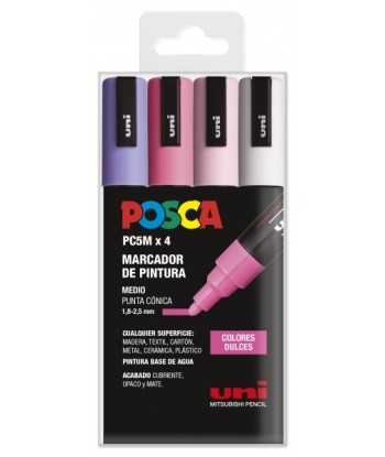 Posca PC 5M Estuche de 4...