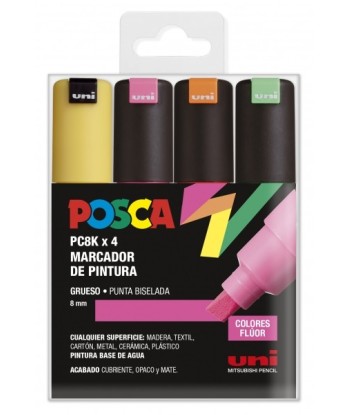 Posca PC 8K Estuche de 4...