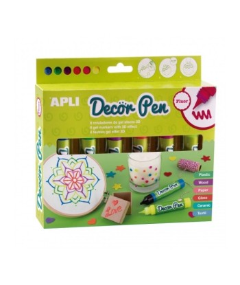 Apli Pack de 6 Rotuladores...