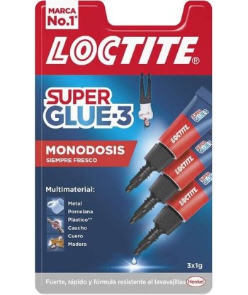 Loctite Pack de 3 Super...