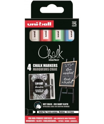 Uni ball Chalk PWE 5M Pack...