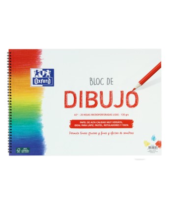 Oxford Dibujo Escolar Bloc...