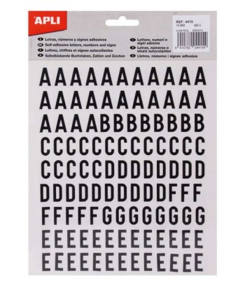 Apli Letras Adhesivas de...