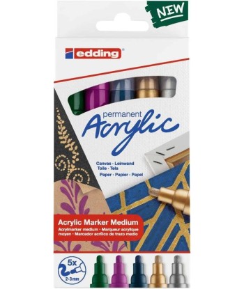 Edding 5100 Acrylic Pack de...