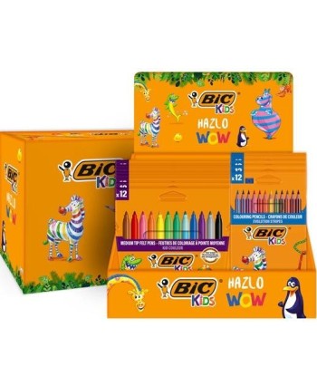 Bic Kids Expositor de 12...