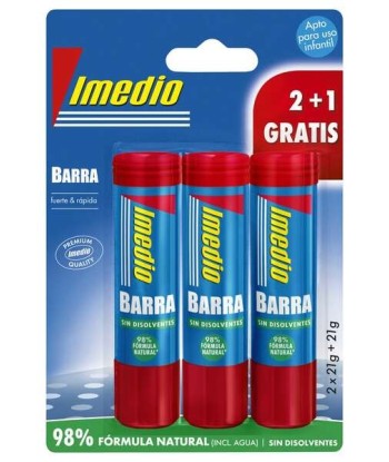 Imedio Pack de 3 Barras de...