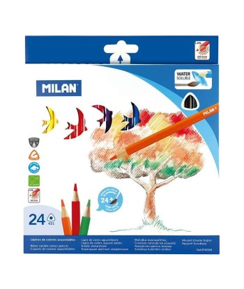 Milan Pack de 24 Lapices...