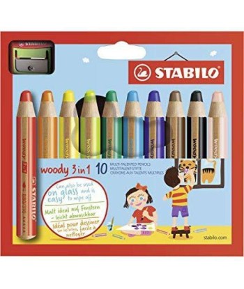 Stabilo Woody 3 en 1 Pack...
