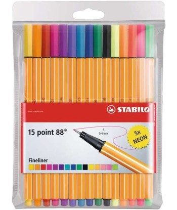 Stabilo Point 88 Pack de 15...