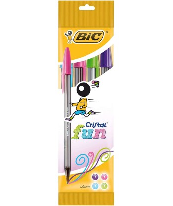 Bic Cristal Fun Pack de 4...