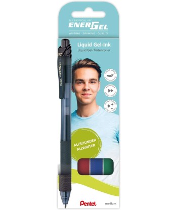 Pentel EnerGel X Pack de 4...