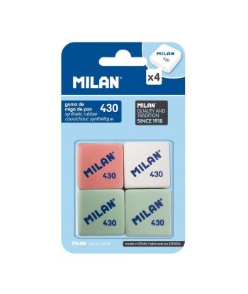 Milan 430 Pack de 4 Gomas...