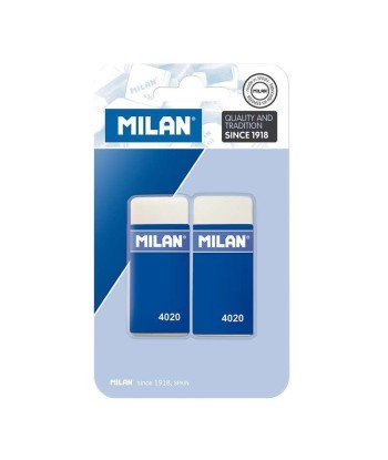 Milan 4020 Pack de 2 Gomas...