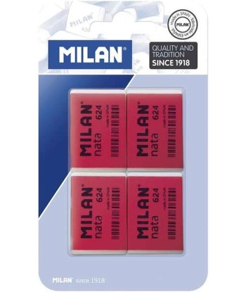 Milan Nata 624 Pack de 4...