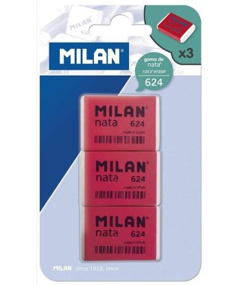 Milan Nata 624 Pack de 3...