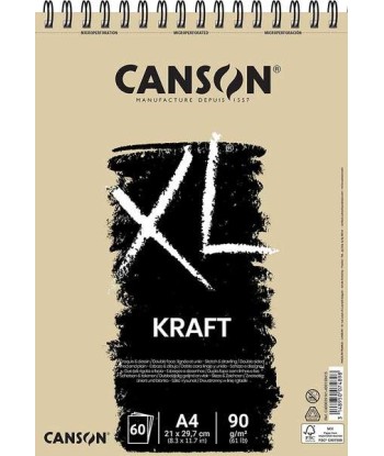 Canson XL Kraft Rayado Bloc...