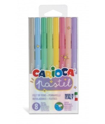 Carioca Pastel Pack de 8...