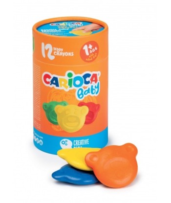 Carioca Teddy Crayons Pack...